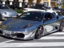 Ferrari F430 Chrome nổi bật tại Festival xe thể thao quốc tế Velden