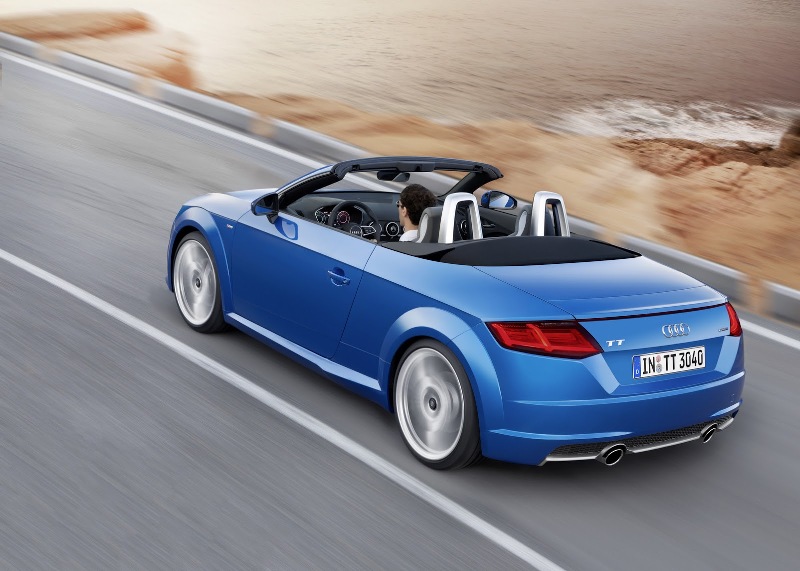 Audi lộ diện phiên bản TT và TTS mui trần - CafeAuto.Vn