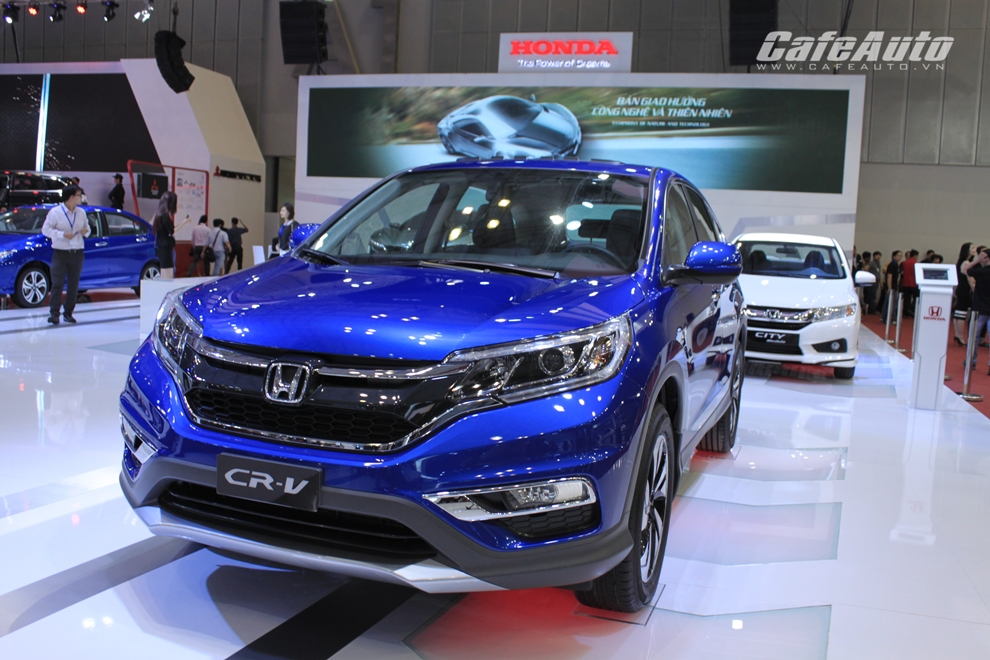 VMS 2014: Honda giới thiệu Civic và CR-V 2015