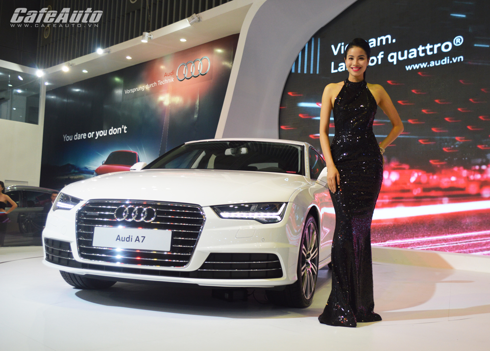Xem bộ 3 xe mới của Audi tại Viet Nam Motor Show 2014