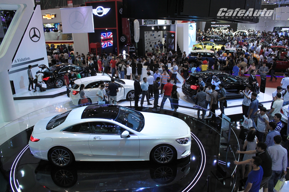 Trong 5 ngày có hơn 560 xe được bán tại Viet Nam Motor Show 2014