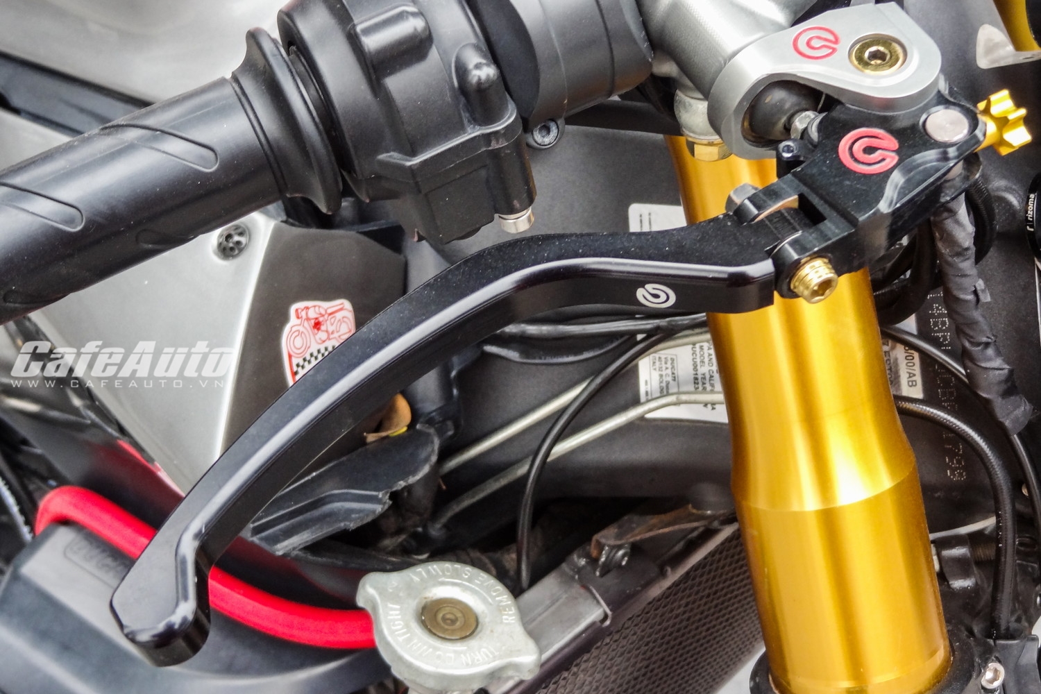 Chi tiết Ducati 1199 Panigale S Cafe Racer độc nhất Hà Nội - ảnh 5
