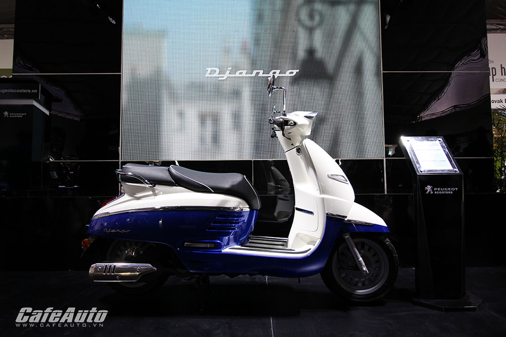Chi tiết xe tay ga Peugeot Django mới ra mắt tại Việt Nam - CafeAuto.Vn