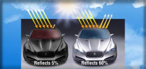 Chọn xe màu lạnh tiết kiệm đến 2% nhiên liệu