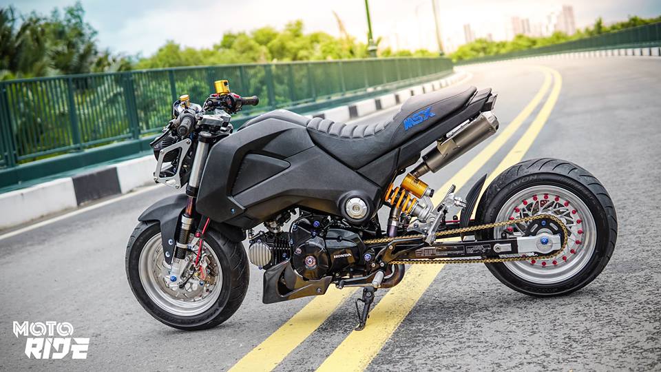 Chi tiết Honda MSX 125 độ hơn trăm triệu đồng tại Sài Gòn - ảnh 4