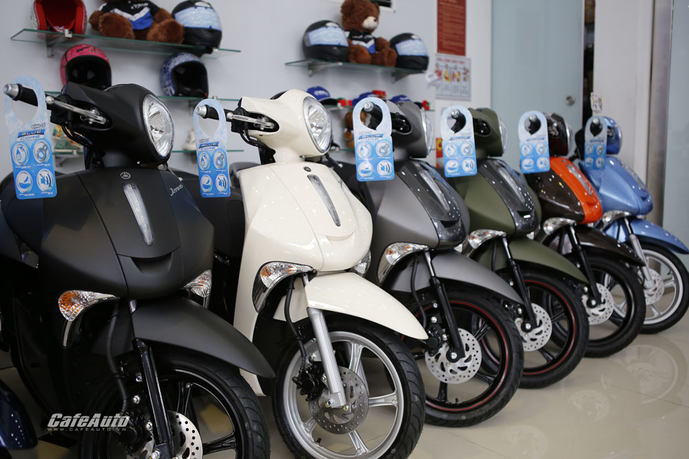 Xe Yamaha Janus xe tay ga thanh lịch dành cho chị em  Mô Tô Việt