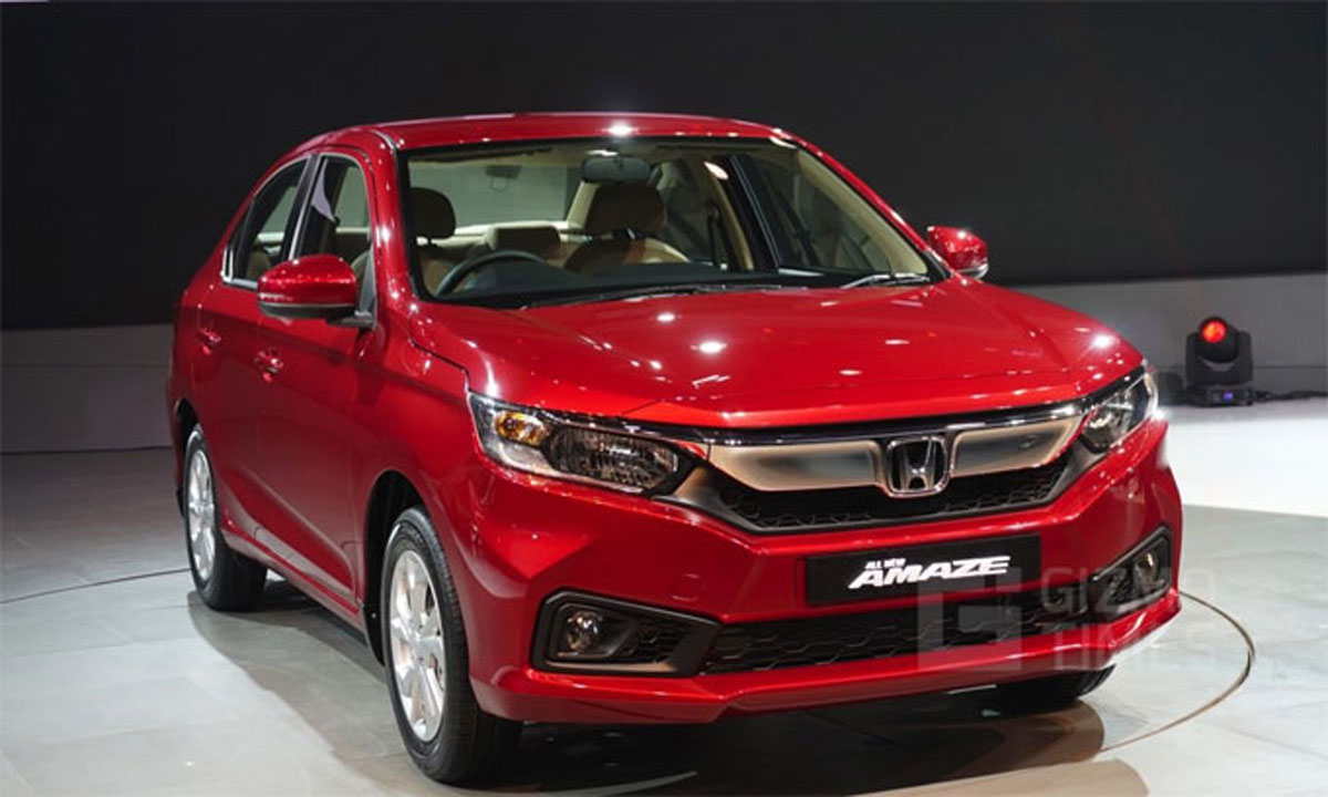Honda Amaze 2021  Sedan cỡ nhỏ giá rẻ trình làng thị trường Ấn Độ