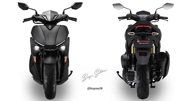 2023 Yamaha NVX colour update for Malaysia RM11498 for ABS variant  RM9598 for base model  paultanorg