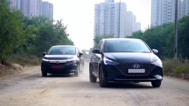 So sánh Honda City và Hyundai Accent 2021