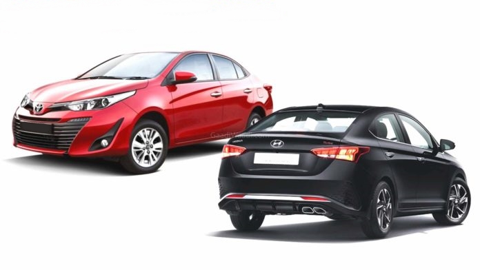 So sánh Toyota Vios và Hyundai Accent 2021: