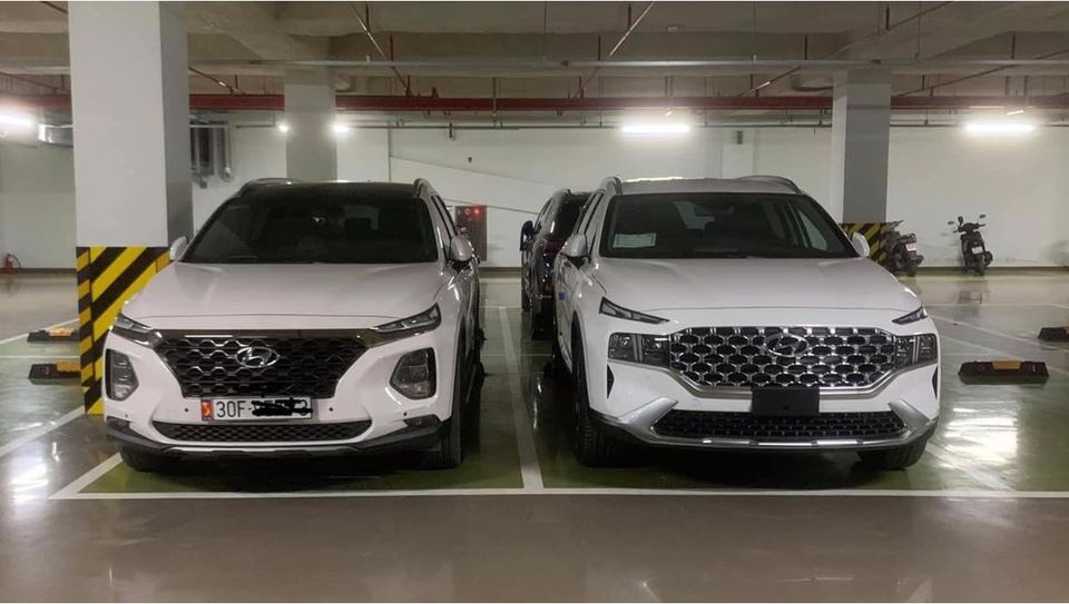 Hyundai SantaFe 2021 bất ngờ lộ diện tại Việt Nam, gây áp lực cho Kia ...
